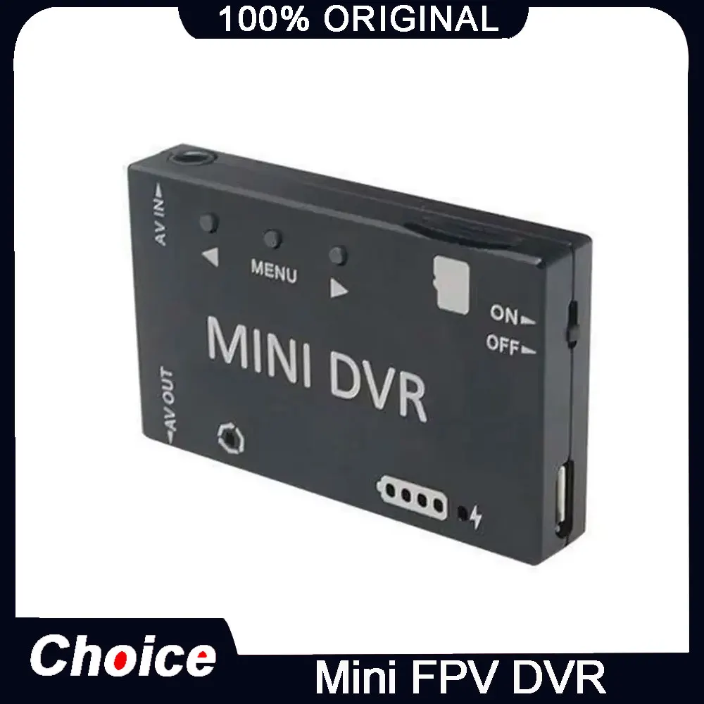 Mini FPV DVR Module - NTSC/PAL Switchable Built-in Battery Video Audio Recorder for FPV Racing Drone & RC Models
Mini FPV DVR Module - NTSC/PAL Switchable Built-in Battery Video Audio Recorder for FPV Racing Drone & RC Models