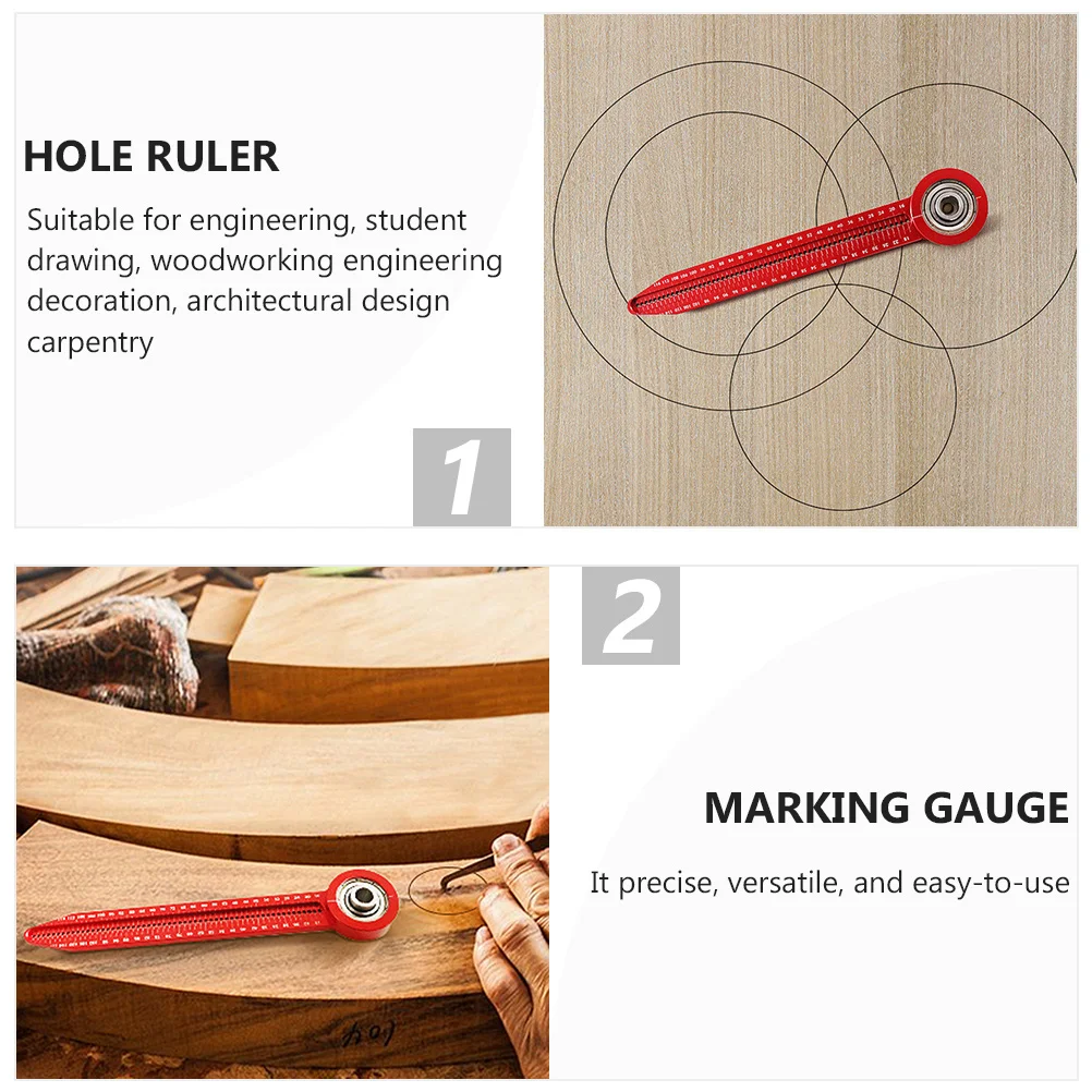 Woodworking Drawing Compass Circular Tool High Precision Portable Wood Marking Durable Aluminum Alloy Easy Use Accurate
Woodworking Drawing Compass Circular Tool High Precision Portable Wood Marking Durable Aluminum Alloy Easy Use Accurate