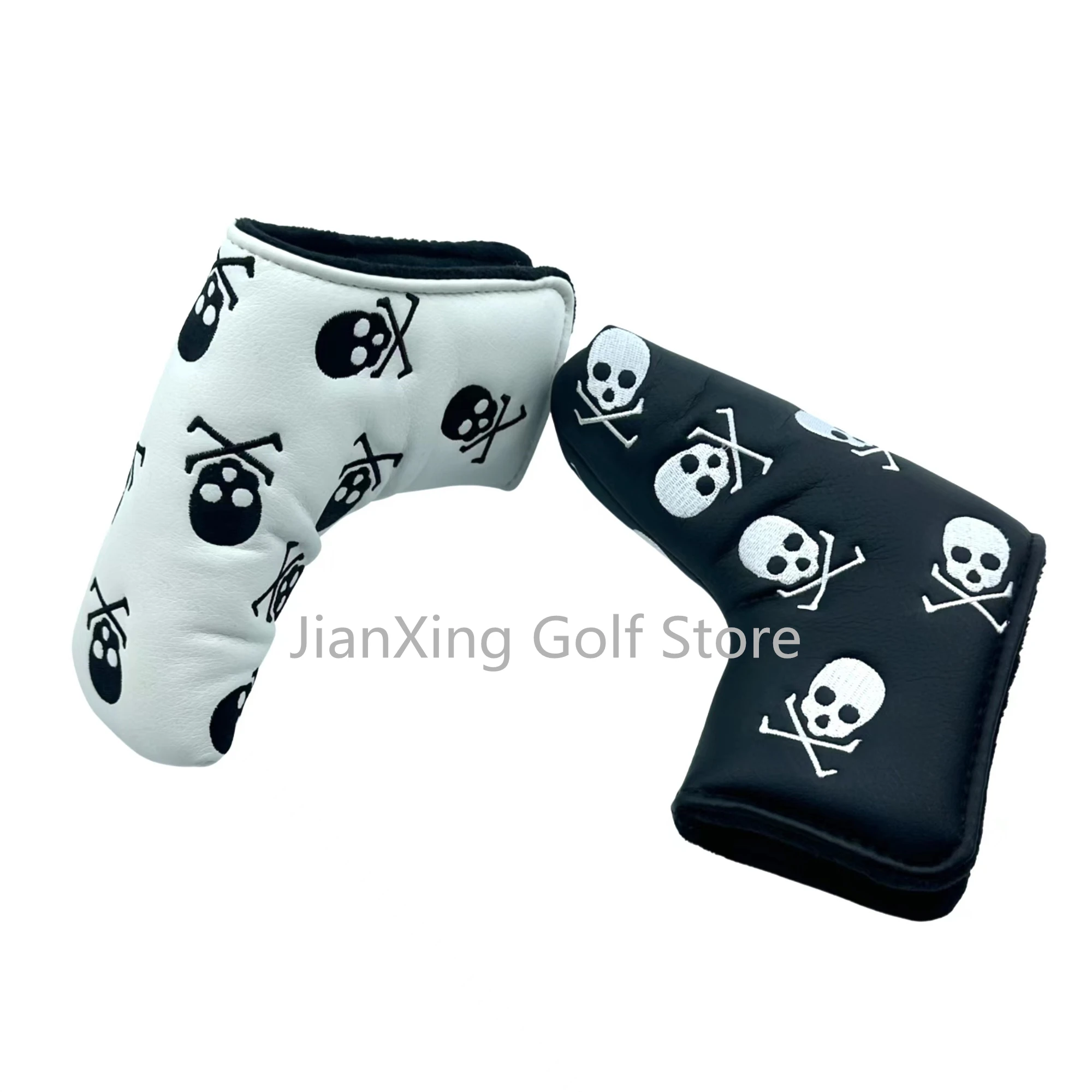 1pc Golf Putter Cover PU Leather Skull Pattern Golf Club Cover Blade Putter Cover Protector Outdoor
1pc Golf Putter Cover PU Leather Skull Pattern Golf Club Cover Blade Putter Cover Protector Outdoor