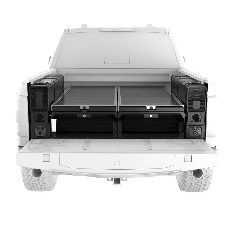 Truck Drawer System Pickup Truck Storage Box Truck Bed Slide Box for Camping
Truck Drawer System Pickup Truck Storage Box Truck Bed Slide Box for Camping