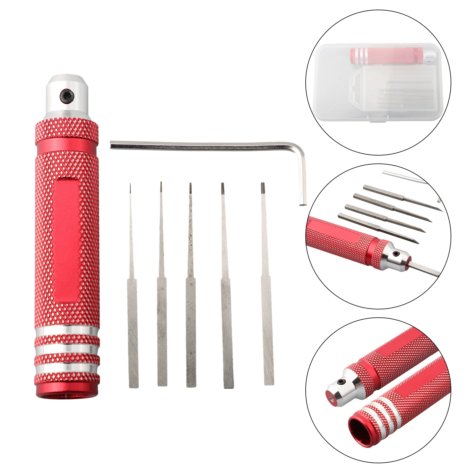 Gute Qualität Brandneu Dauerhaft Model Scriber Resin Carved 6pcs/set Anti-skid Handle For RC Car Hex Key Wrench
Gute Qualität Brandneu Dauerhaft Model Scriber Resin Carved 6pcs/set Anti-skid Handle For RC Car Hex Key Wrench