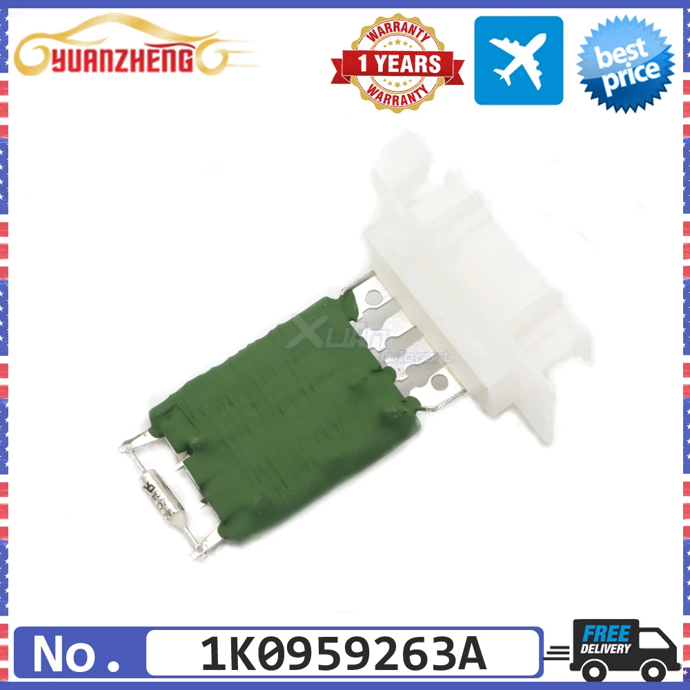 CAR HVAC Heater Fan Blower Motor Tandem Resistor Regulator 1K0959263A For Audi Skoda Octavia Passat Jetta Golf MK5 MK6 Tiguan
CAR HVAC Heater Fan Blower Motor Tandem Resistor Regulator 1K0959263A For Audi Skoda Octavia Passat Jetta Golf MK5 MK6 Tiguan