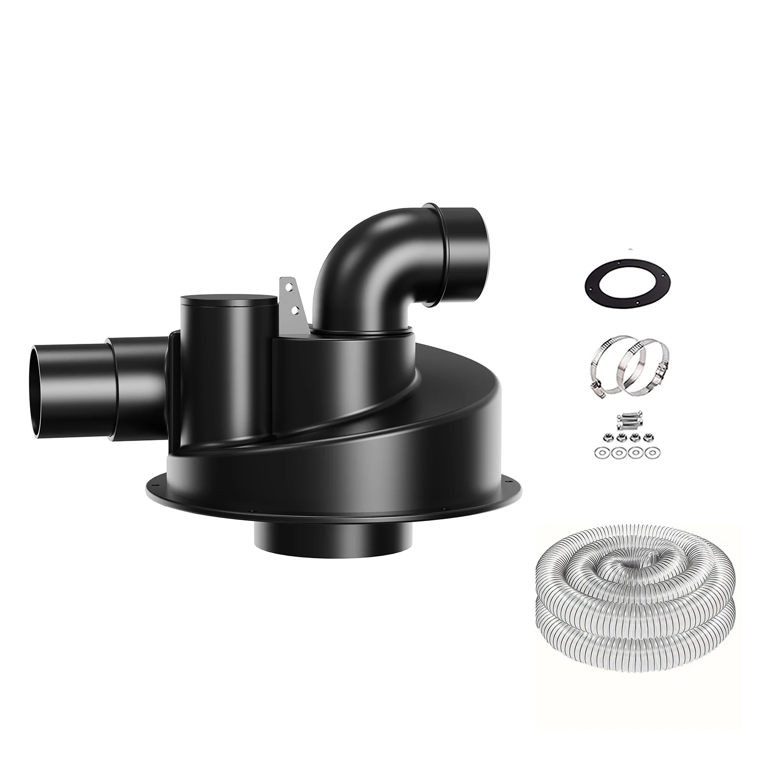 2.5'' Double Filtration Cyclone Dust Collector Woodworking DIY Turbocharged Filter Industrial Separator for Dust Collection
2.5'' Double Filtration Cyclone Dust Collector Woodworking DIY Turbocharged Filter Industrial Separator for Dust Collection