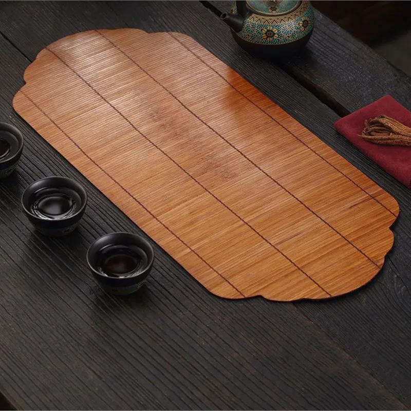 Бамбуковый плетеный коврик для чая, термоизоляционная подкладка, бамбуковый коврик-дорожка, коврик из сухого пенопласта, аксессуары для чая, водонепроницаемый китайский чайный коврик ZI361
Бамбуковый плетеный коврик для чая, термоизоляционная подкладка, бамбуковый коврик-дорожка, коврик из сухого пенопласта, аксессуары для чая, водонепроницаемый китайский чайный коврик ZI361