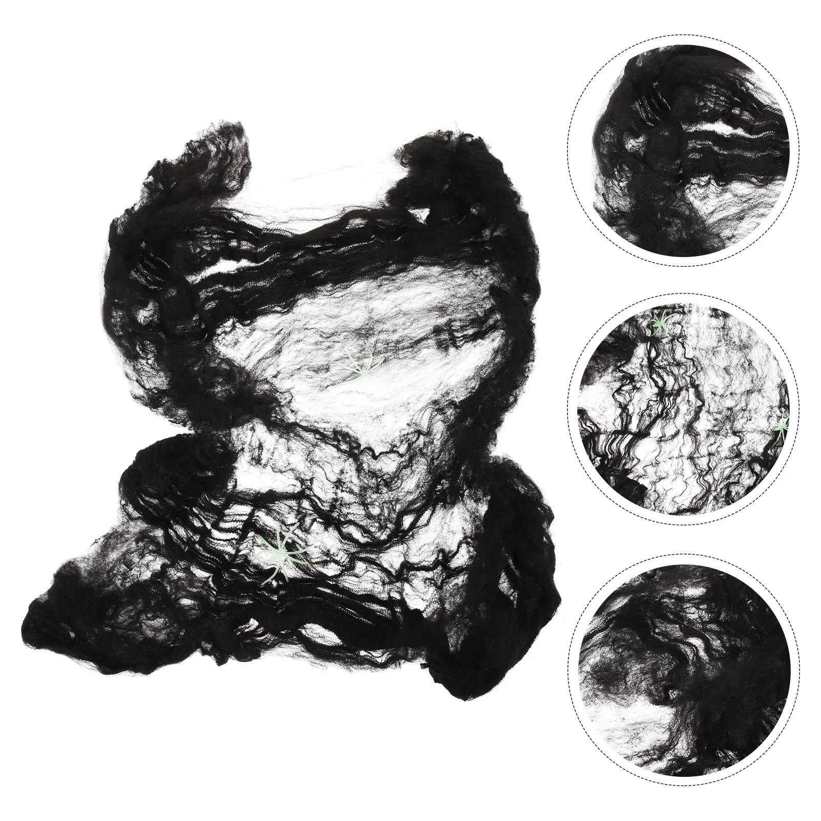 1Set Halloween Spider Web Decoration Fake Spider Cobweb Stretchable Spooky Roof Porch Indoor Outdoor Party Decor Supplies
1Set Halloween Spider Web Decoration Fake Spider Cobweb Stretchable Spooky Roof Porch Indoor Outdoor Party Decor Supplies