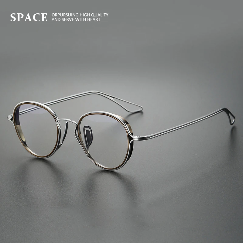 Pure titanium round glasses eye glasses frames for men optical eyeglasses Myopia reading women personalized eyeglasses DTX100
Pure titanium round glasses eye glasses frames for men optical eyeglasses Myopia reading women personalized eyeglasses DTX100