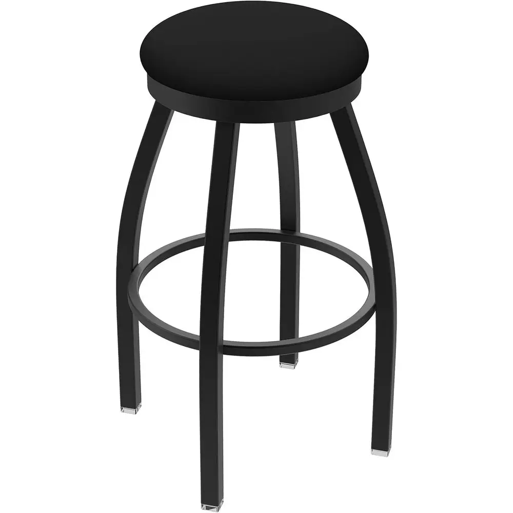 25 Swivel Bar Stool with Black Wrinkle Finish and Vinyl Seat
25 Swivel Bar Stool with Black Wrinkle Finish and Vinyl Seat