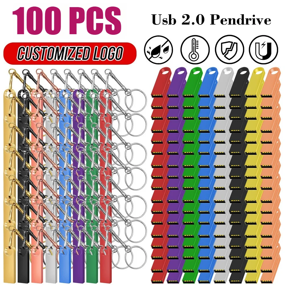 100PCS/LOT Waterproof USB 2.0 Flash Drive 64GB 32GB Keychain Memory Stick 16GB 8GB Free Custom Logo Pen Drive 4GB 128mb
100PCS/LOT Waterproof USB 2.0 Flash Drive 64GB 32GB Keychain Memory Stick 16GB 8GB Free Custom Logo Pen Drive 4GB 128mb