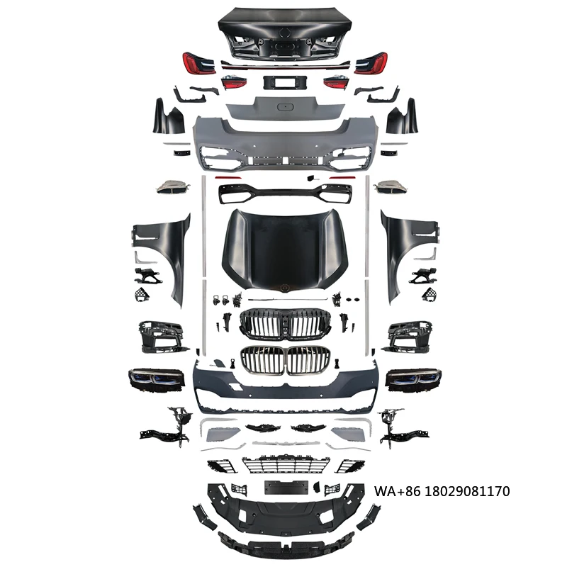 For F02/F01 Body Kit Used F01 Upgrade G12 Executive Version Front Bumper Rear Bumper Body Parts Equipped with Lights
For F02/F01 Body Kit Used F01 Upgrade G12 Executive Version Front Bumper Rear Bumper Body Parts Equipped with Lights