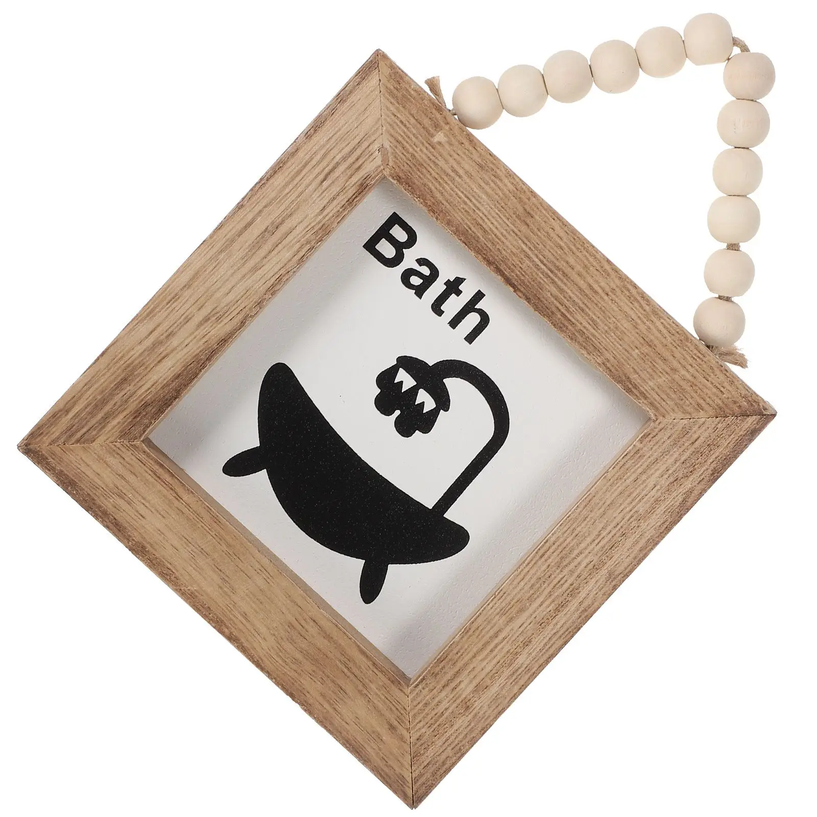 Rustic Bathroom Sign Wall Decor Wooden Hanging Plaque Home Waterproof Bath Room Wood Pendant Letter Design Craft
Rustic Bathroom Sign Wall Decor Wooden Hanging Plaque Home Waterproof Bath Room Wood Pendant Letter Design Craft