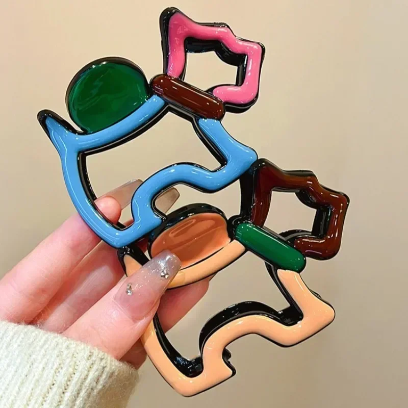 1-20PCS Korean Fashion Design Sense Puppy Acrylic Claw Clip Back of The Head Senior Color Half Tie Hair Clip Shark Clip 2025 New
1-20PCS Korean Fashion Design Sense Puppy Acrylic Claw Clip Back of The Head Senior Color Half Tie Hair Clip Shark Clip 2025 New