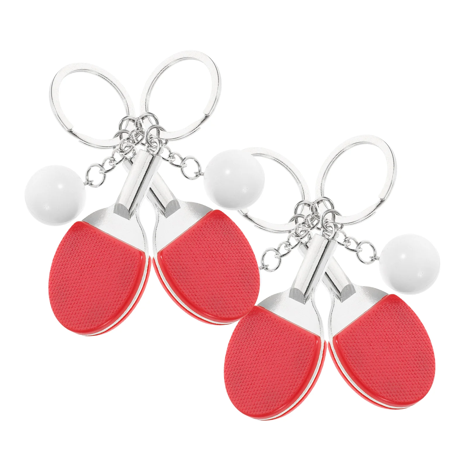 4pcs Table Tennis Keychain Miniature Realistic Sports Charm Pendant Keyring Lightweight Compact Portable Decorative Accessory
4pcs Table Tennis Keychain Miniature Realistic Sports Charm Pendant Keyring Lightweight Compact Portable Decorative Accessory