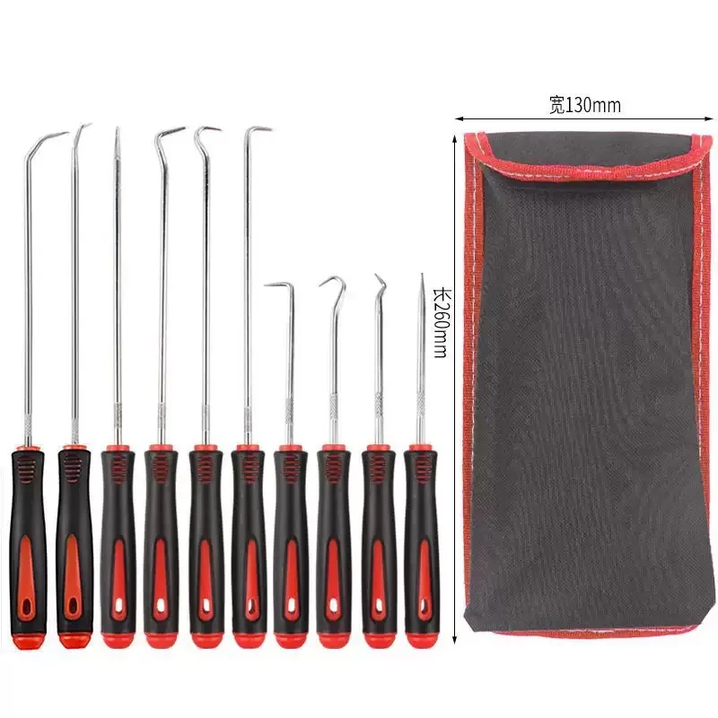 10-częściowy термостойкий противоскользящий набор отверток для сальника автомобиля, съемник прокладок, крючок для снятия сальника, инструмент для ремонта автомобиля
10-częściowy термостойкий противоскользящий набор отверток для сальника автомобиля, съемник прокладок, крючок для снятия сальника, инструмент для ремонта автомобиля