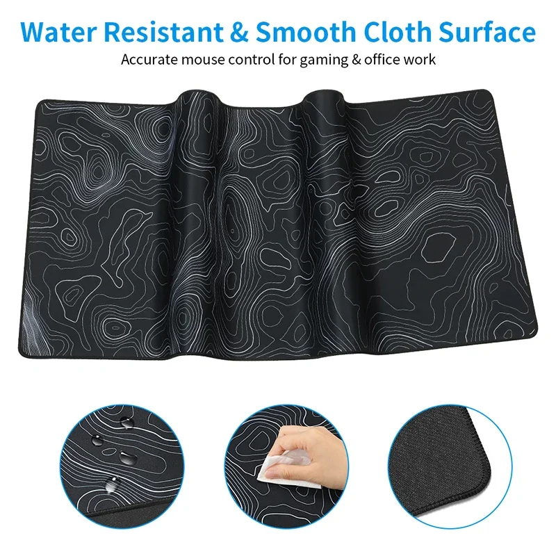 Large Mouse Pad XXL Gaming MousePad Mouse Mat with Stitched Edges and Non-Slip Rubber Base Desk Pad Keyboard Pad Desk Mat
Large Mouse Pad XXL Gaming MousePad Mouse Mat with Stitched Edges and Non-Slip Rubber Base Desk Pad Keyboard Pad Desk Mat
