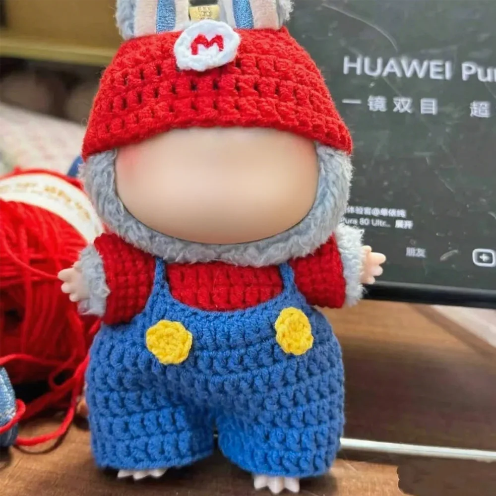 Plush Doll Clothes For 15-17cm Lafubu Outfit Accessories Knitted Burger Design Doll's Clothing Diy Toy Keychain Pendant Decor
Plush Doll Clothes For 15-17cm Lafubu Outfit Accessories Knitted Burger Design Doll's Clothing Diy Toy Keychain Pendant Decor