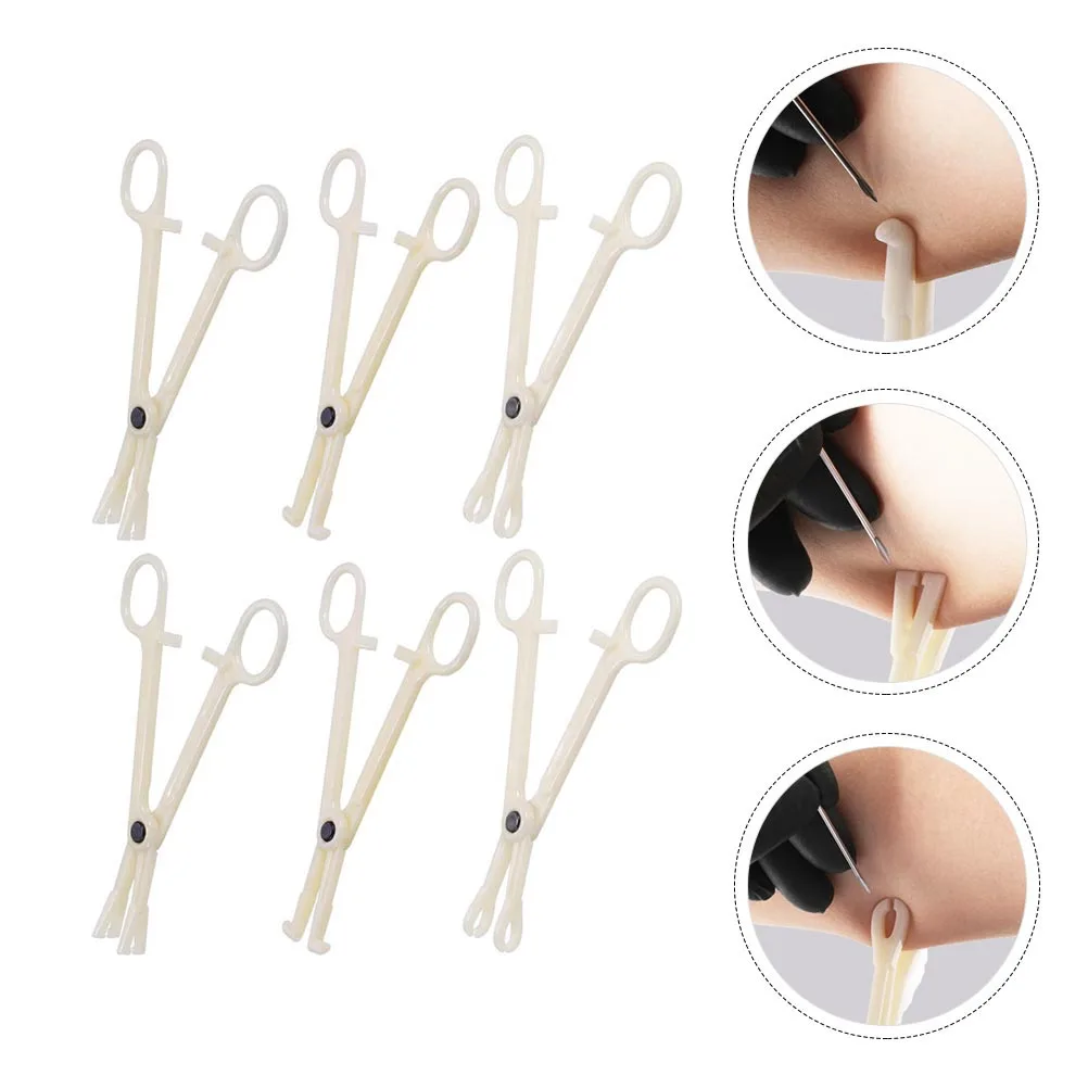 6pcs Disposable Body Piercing Clamps Plastic Forceps Pliers Piercing Tools Equipment Supplies Single Use 3 Styles Tattoo Body
6pcs Disposable Body Piercing Clamps Plastic Forceps Pliers Piercing Tools Equipment Supplies Single Use 3 Styles Tattoo Body