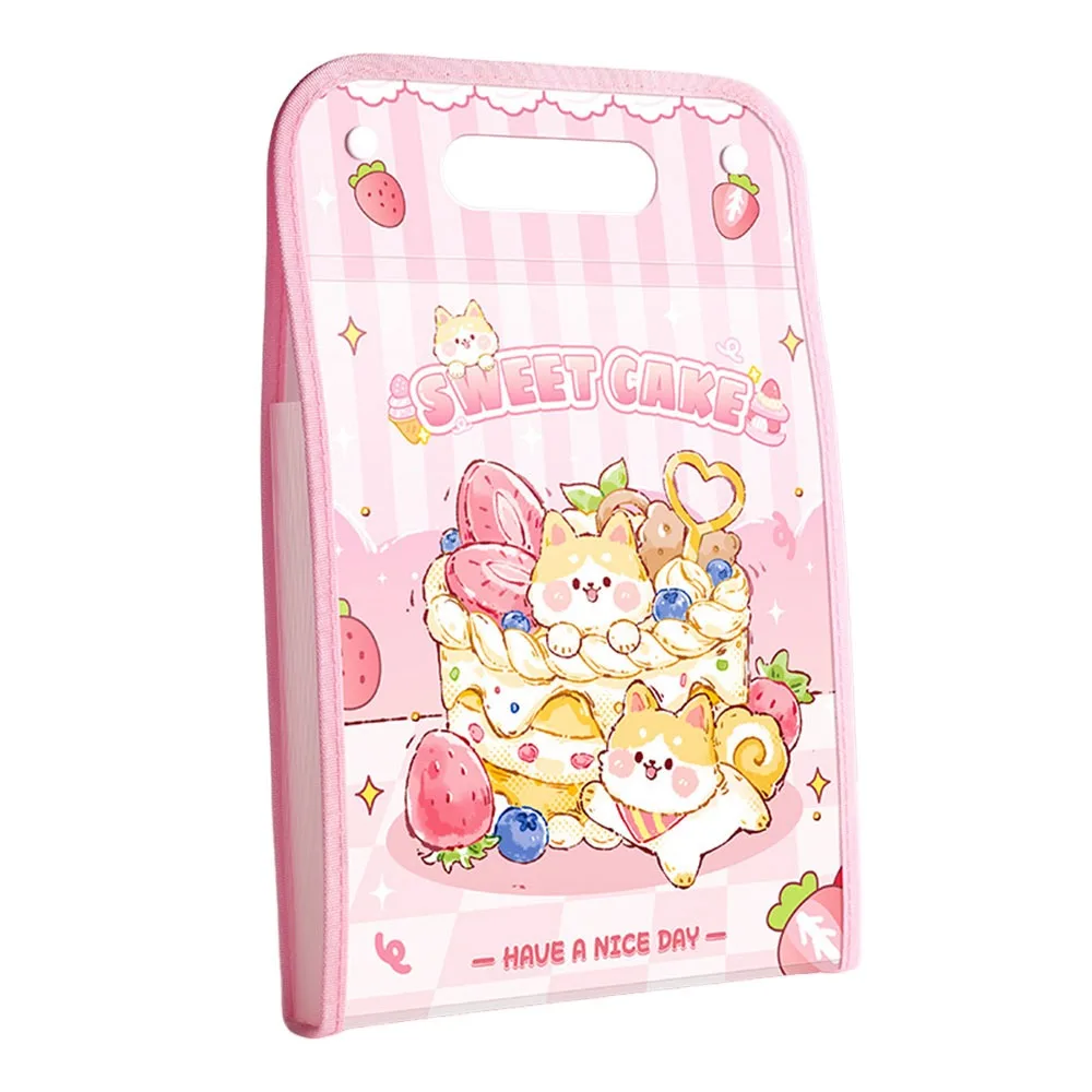 Cartoon Animal A4 File Folder 3-Layer Expanding Large Capacity Accordian Organizer Waterproof Data Sorting Storage Bag Student
Cartoon Animal A4 File Folder 3-Layer Expanding Large Capacity Accordian Organizer Waterproof Data Sorting Storage Bag Student