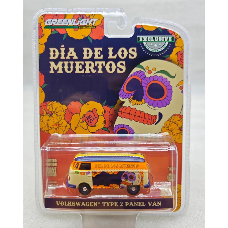 Green Light 1:64 Van 2025 Day of The Dead Модель спортивного автомобиля Имитация модели автомобиля из сплава Ограниченная серия Новая с упаковкой
Green Light 1:64 Van 2025 Day of The Dead Модель спортивного автомобиля Имитация модели автомобиля из сплава Ограниченная серия Новая с упаковкой