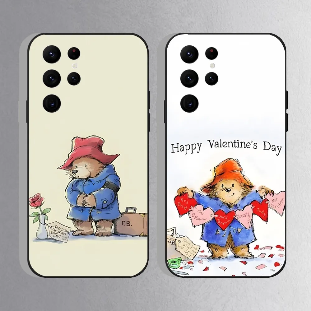 P-Paddington Bear Cute Phone Case For Samsung S25,S24 Ultra,S20,S30 plus,S22 plus,S23,S30 Ultra 5G Silicone Black Shell
P-Paddington Bear Cute Phone Case For Samsung S25,S24 Ultra,S20,S30 plus,S22 plus,S23,S30 Ultra 5G Silicone Black Shell
