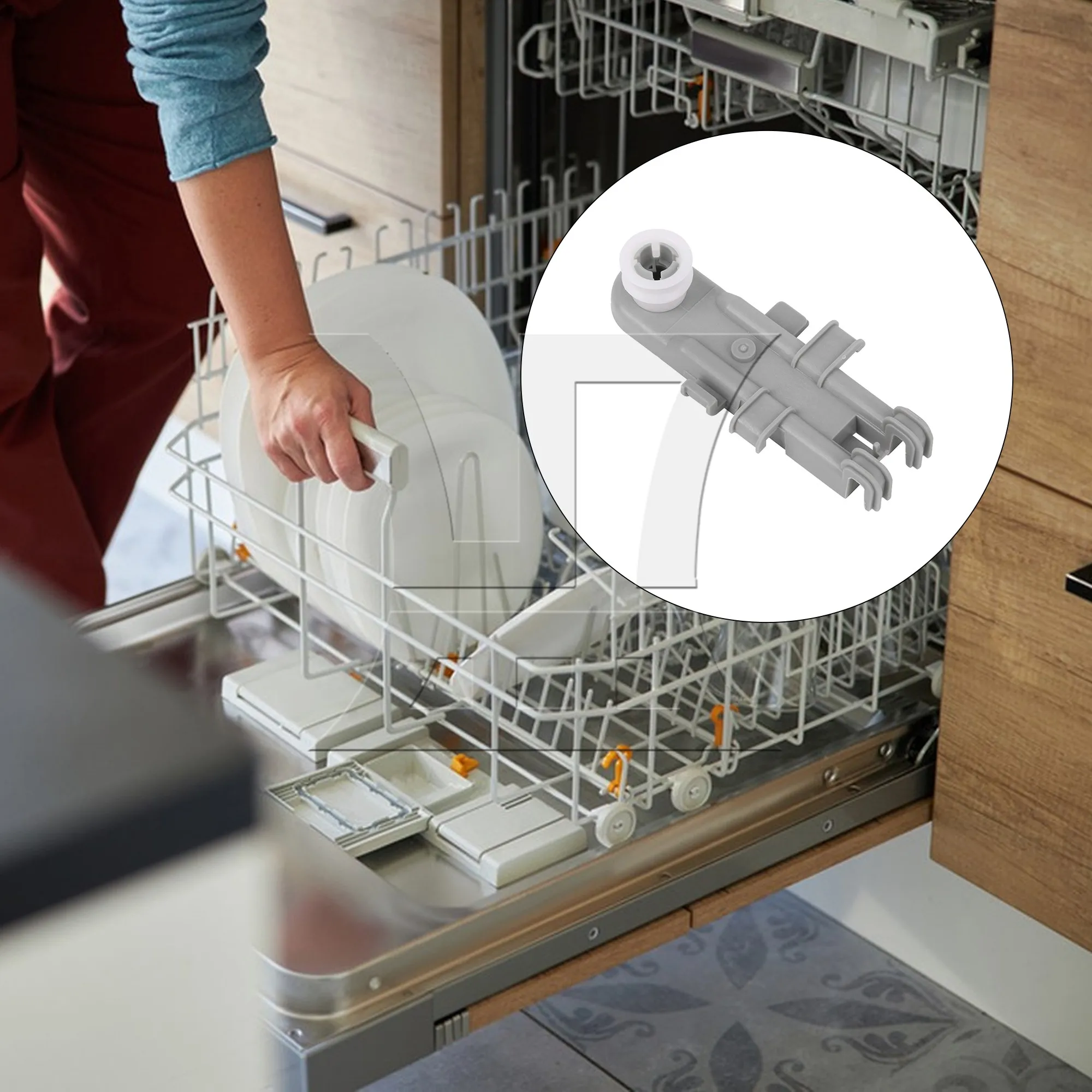 BQLZR 8268743 Upper Dishrack Wheel Gray White Plastic 11.7x4.7x2.7cm Dish Rack Roller Replacement for 7GU3200XTSS0
BQLZR 8268743 Upper Dishrack Wheel Gray White Plastic 11.7x4.7x2.7cm Dish Rack Roller Replacement for 7GU3200XTSS0