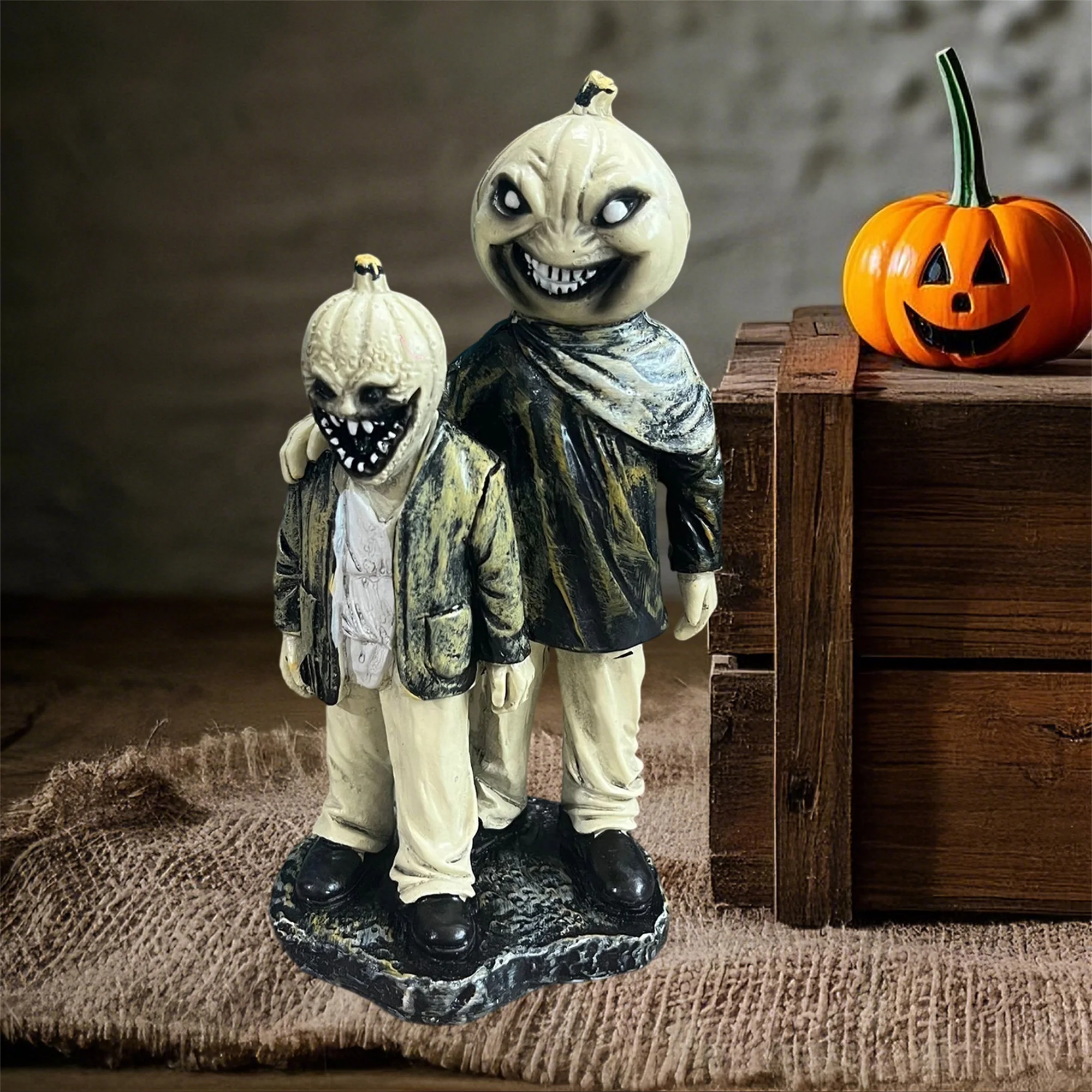Spooky Witch Cauldron Figurine Decorations Haunted House Resin Halloween Table Centerpiece for Home Office Party Décor
Spooky Witch Cauldron Figurine Decorations Haunted House Resin Halloween Table Centerpiece for Home Office Party Décor