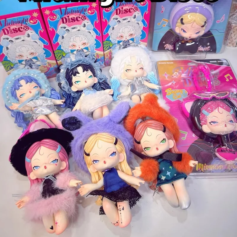 Dodosugar Dodonami Midnight Disco Series Kawaii Фигурка Сюрприз Слепая коробка Игрушка Коллекционный ключ Подвеска Подарок
Dodosugar Dodonami Midnight Disco Series Kawaii Фигурка Сюрприз Слепая коробка Игрушка Коллекционный ключ Подвеска Подарок
