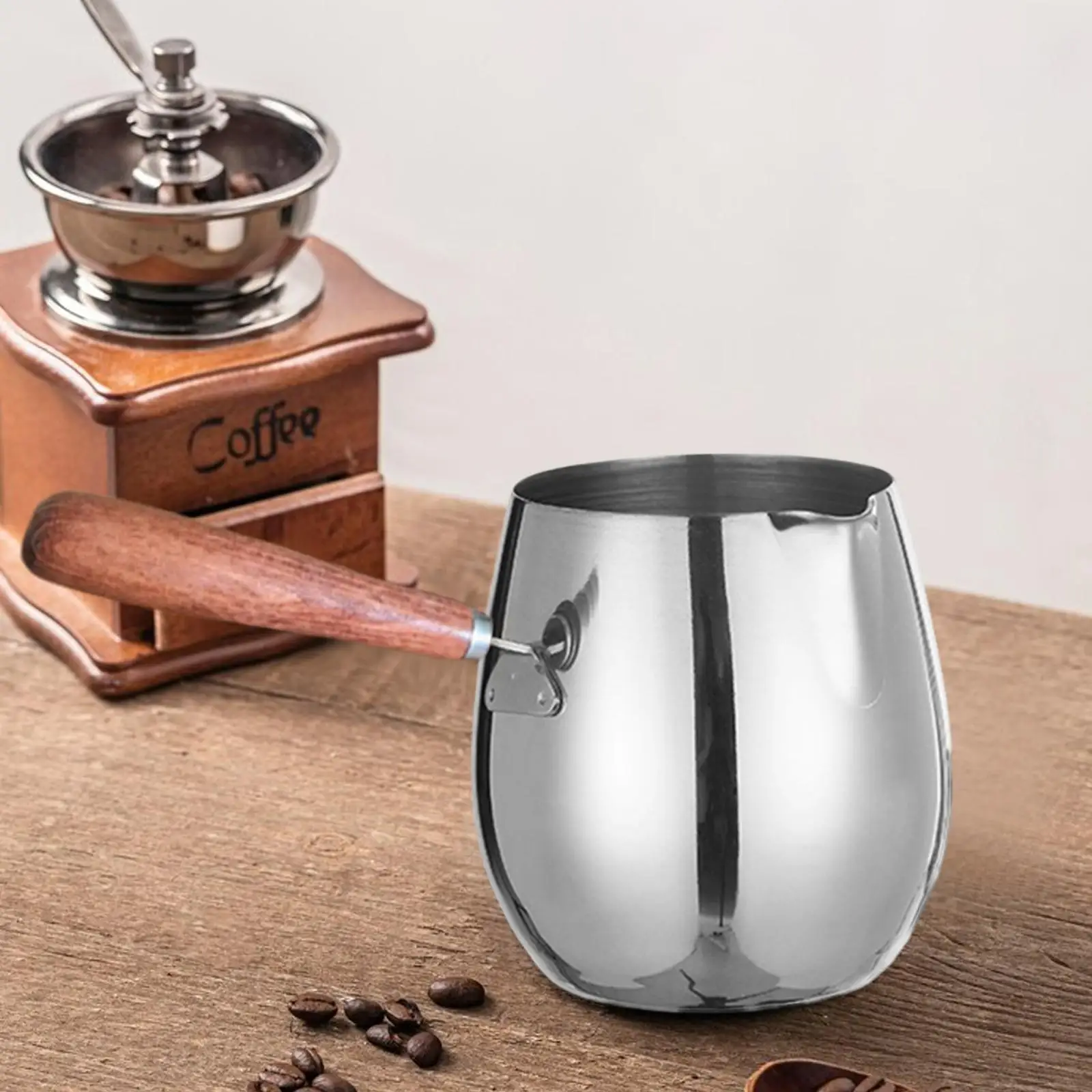 Turkish Coffee Pot Milk Butter Warmer Pot Easy to Clean and Leakproof Smooth
Turkish Coffee Pot Milk Butter Warmer Pot Easy to Clean and Leakproof Smooth