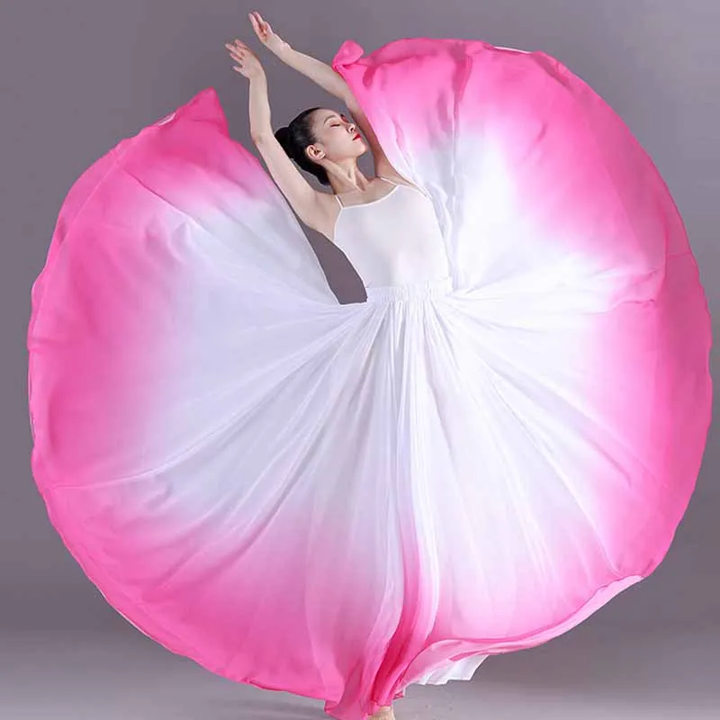 720 Degree Maxi Skirt Ballet Belly Dancewear Long Dance Skirts Latin Dancer Classical Swing Skirt Stage Performance Costume
720 Degree Maxi Skirt Ballet Belly Dancewear Long Dance Skirts Latin Dancer Classical Swing Skirt Stage Performance Costume