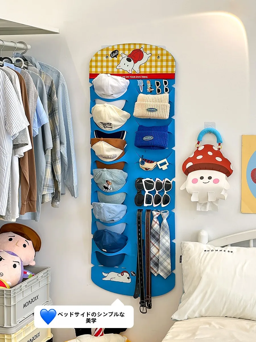 Non-Sinking Felt Hat Storage Bag Sunglasses Organizer Wall-Mounted Door-Hanging Bedroom Closet Accory Dubill Cap Holder
Non-Sinking Felt Hat Storage Bag Sunglasses Organizer Wall-Mounted Door-Hanging Bedroom Closet Accory Dubill Cap Holder