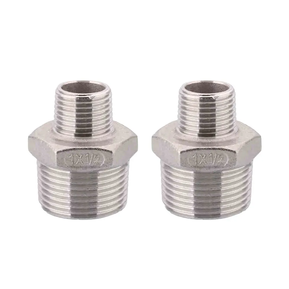 2 шт. резьбовые муфты G из нержавеющей стали класса 304 с резьбой для герметичности Для установки трубопровода
2 шт. резьбовые муфты G из нержавеющей стали класса 304 с резьбой для герметичности Для установки трубопровода