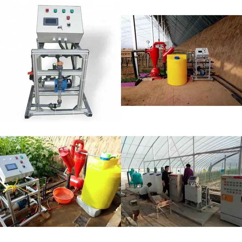 Hydroponic Fertilization System Smartphone Control App Injector Automatic