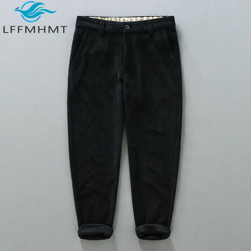 1341 Good Quality Basic Vintage Corduroy Pants for Men Spring Fall New Fashion Solid Color Simple Classic Straight Trouser Male
1341 Good Quality Basic Vintage Corduroy Pants for Men Spring Fall New Fashion Solid Color Simple Classic Straight Trouser Male