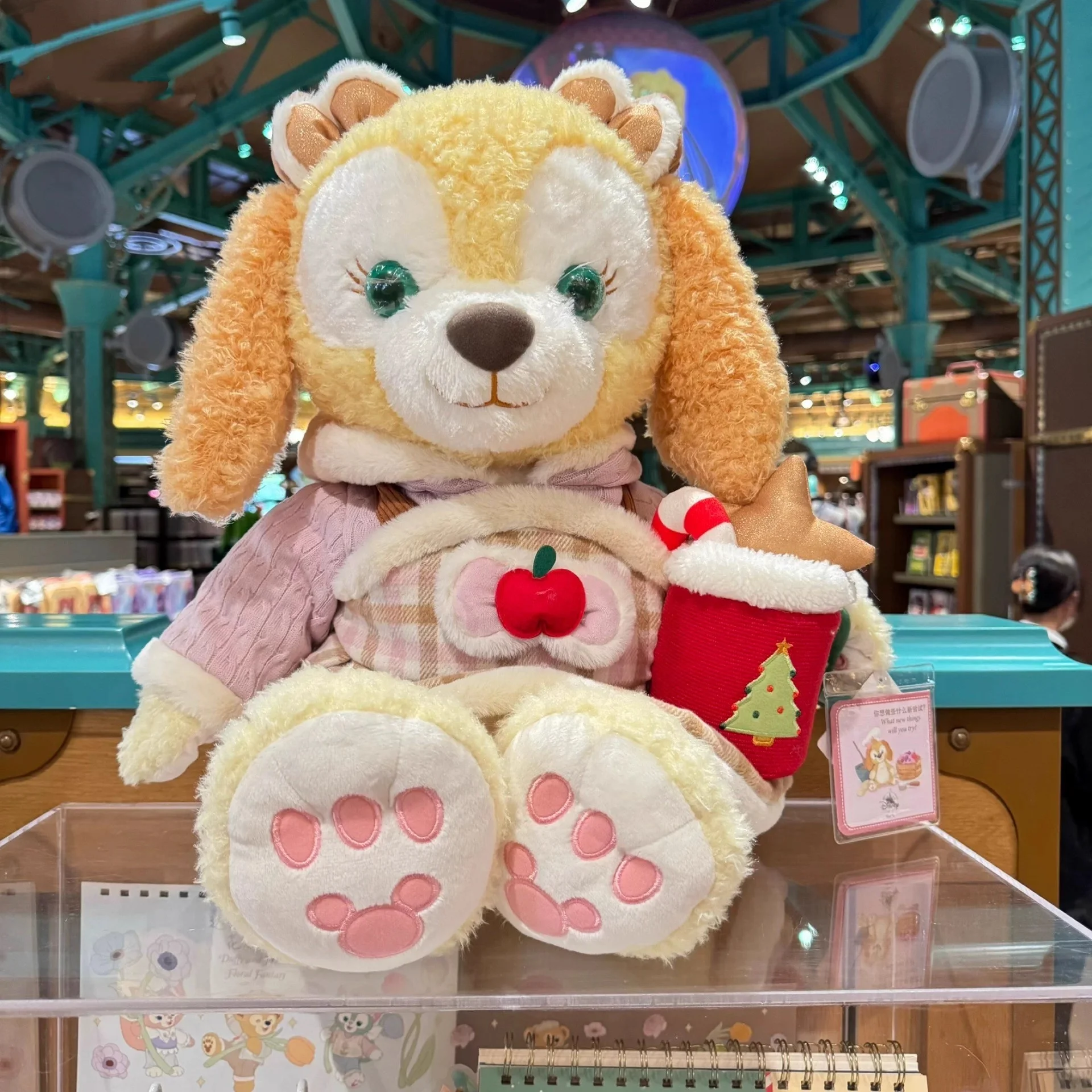 Shanghai Disney Рождественская зимняя игрушка Даффи's Friend, милая большая плюшевая игрушка CookieAnn размером 45 см - подарок на день Святого Валентина для девочек
Shanghai Disney Рождественская зимняя игрушка Даффи's Friend, милая большая плюшевая игрушка CookieAnn размером 45 см - подарок на день Святого Валентина для девочек