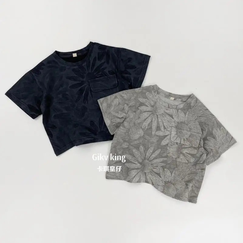 2026 Summer New Children Short Sleeve T Shirts For Boys Girls Vintage Flower Print T Shirts Kids Casual Tee Cotton Baby Tops
2026 Summer New Children Short Sleeve T Shirts For Boys Girls Vintage Flower Print T Shirts Kids Casual Tee Cotton Baby Tops