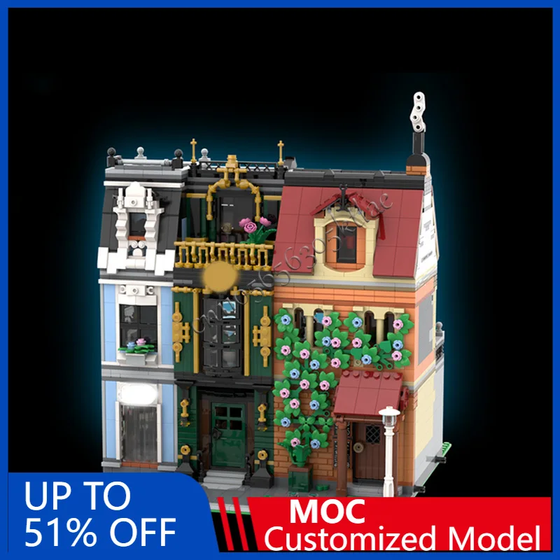 2526 PCS Construction Fish Chips And Haberdashery MOC Customize Modular Building Block Technology Simple DIY Birthday Toy Gift
2526 PCS Construction Fish Chips And Haberdashery MOC Customize Modular Building Block Technology Simple DIY Birthday Toy Gift