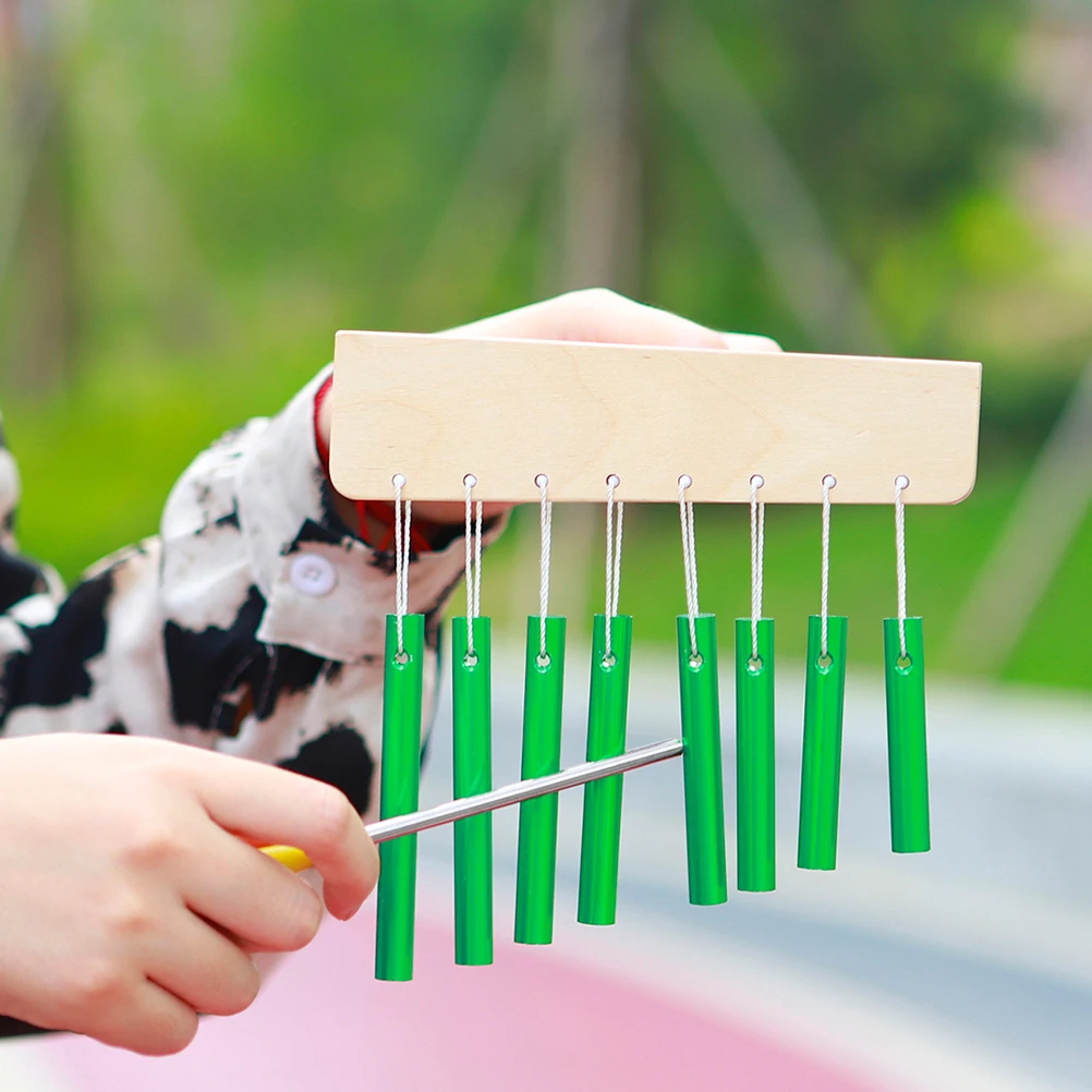 1 set 1 Set Solid Aluminum Tube 8-Tone Percussion Wind Chime Kids Musical Instrument Music Teaching Aids Windchime For Children
1 set 1 Set Solid Aluminum Tube 8-Tone Percussion Wind Chime Kids Musical Instrument Music Teaching Aids Windchime For Children