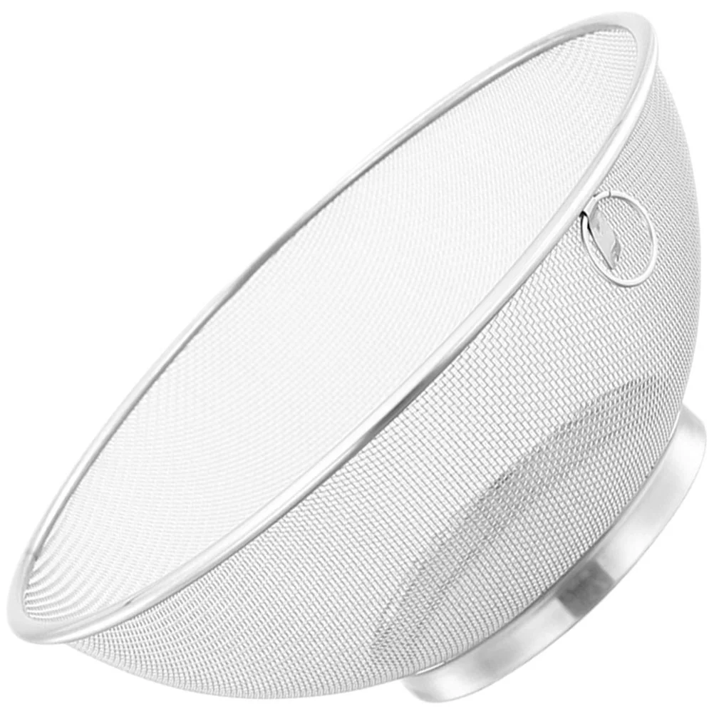 Filter Screen Stainless Steel Rice Basket Laundry Ramen Bowl Fine Drainer for Cooking
Filter Screen Stainless Steel Rice Basket Laundry Ramen Bowl Fine Drainer for Cooking