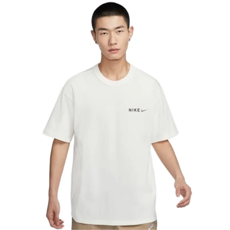 Nike Exercise T-shirts Men Breathable Loose Casual Cotton Moisture-wicking Trendy Short Sleeved Shirts White
Nike Exercise T-shirts Men Breathable Loose Casual Cotton Moisture-wicking Trendy Short Sleeved Shirts White