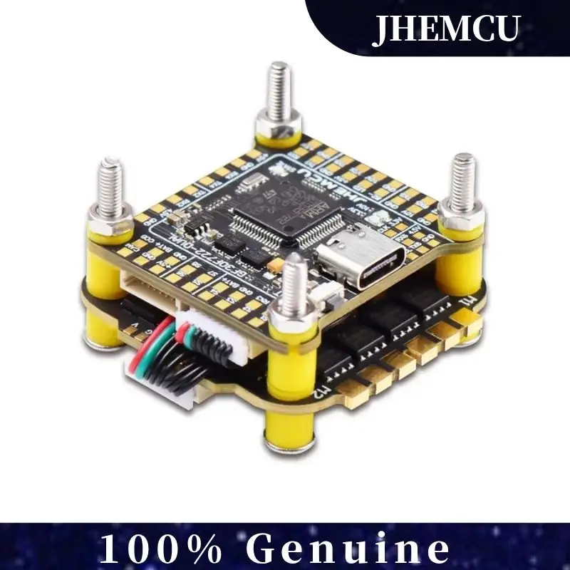 JHEMCU F7 Stack F722 Dual FC + 60A ESC, 3-6S 30,5×30,5 мм, для FPV Freestyle Drone, Betaflight, DShot1200, 2-4S LiPo
JHEMCU F7 Stack F722 Dual FC + 60A ESC, 3-6S 30,5×30,5 мм, для FPV Freestyle Drone, Betaflight, DShot1200, 2-4S LiPo