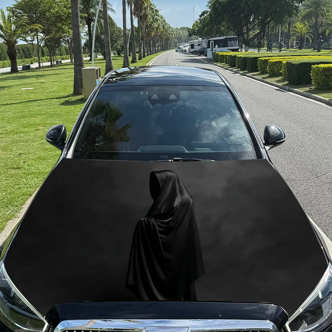 Mysterious Hooded Figure Car Hood Sticker,Waterproof Self-Adhesive Vinyl Graphics Decals,Decorative Auto Accessories Stickers
Mysterious Hooded Figure Car Hood Sticker,Waterproof Self-Adhesive Vinyl Graphics Decals,Decorative Auto Accessories Stickers