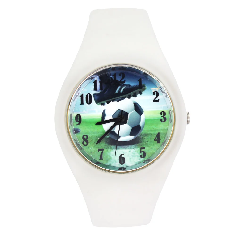 Football Match Hobbies Soccer Ball Women Men Fashion Silicone Band Sport Quartz Wrist Watch
Football Match Hobbies Soccer Ball Women Men Fashion Silicone Band Sport Quartz Wrist Watch