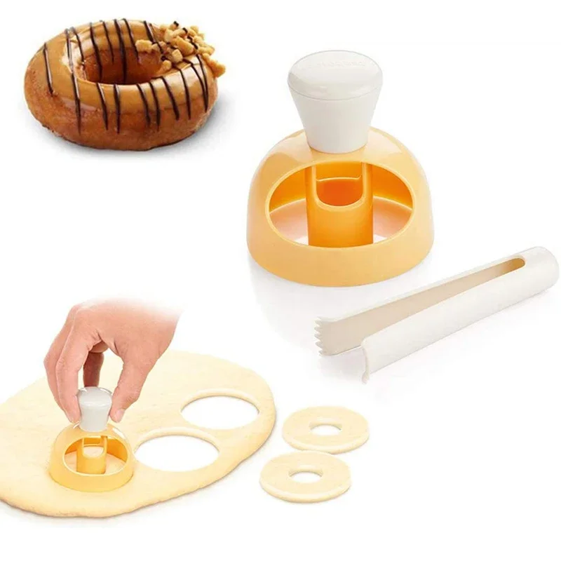 Donut Cutters Set Cookie Cutter Round Baking Donut Mould Maker with Dipping Plier, DIY Donut Tools Cookie Cutter Ghost mold
Donut Cutters Set Cookie Cutter Round Baking Donut Mould Maker with Dipping Plier, DIY Donut Tools Cookie Cutter Ghost mold