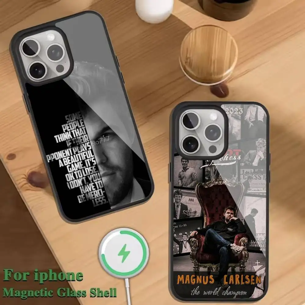 M-Magnus Carlsen Chess Phone Case For Magnetic Wireless Charge Cover For iphone 16 15 14 13 12 11 Pro Max Plus Coque
M-Magnus Carlsen Chess Phone Case For Magnetic Wireless Charge Cover For iphone 16 15 14 13 12 11 Pro Max Plus Coque