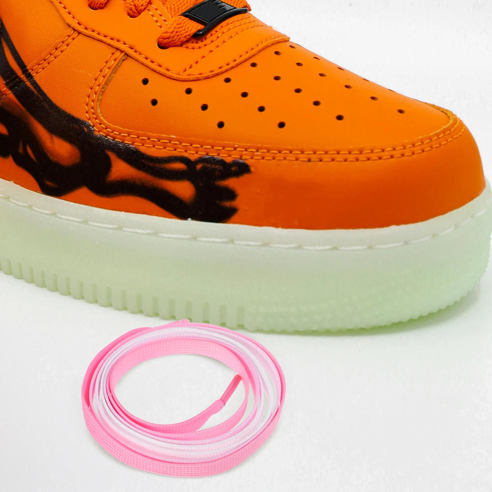 Polyester Flat Gradient Flat Shoe Laces Color Replacement Laces for Sneakers Sports Shoes Bootlaces Vibrant Pink
Polyester Flat Gradient Flat Shoe Laces Color Replacement Laces for Sneakers Sports Shoes Bootlaces Vibrant Pink