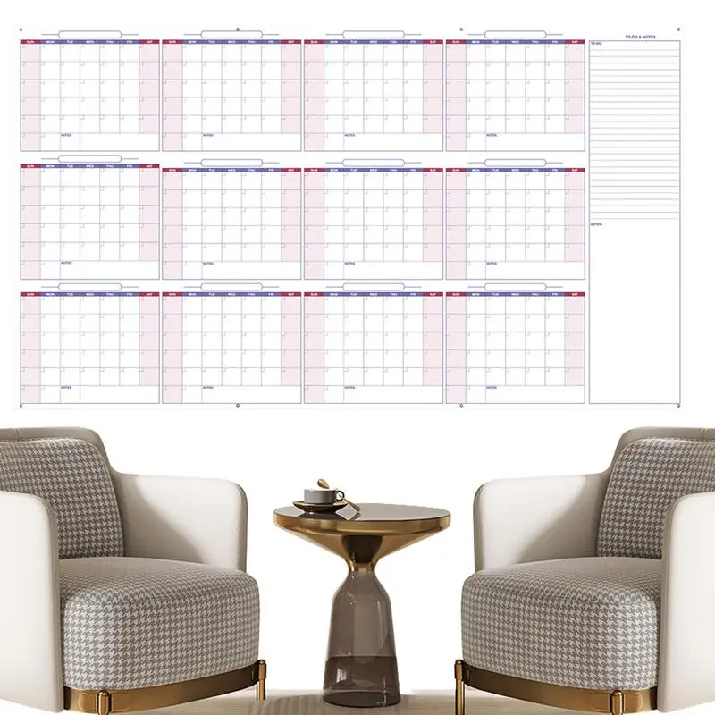 Wall Dry Erase Calendar 34.2x60inch Monthly Wall Planner Reminder Erasable Organizing Reusable Large Calendar For Workplace Home
Wall Dry Erase Calendar 34.2x60inch Monthly Wall Planner Reminder Erasable Organizing Reusable Large Calendar For Workplace Home