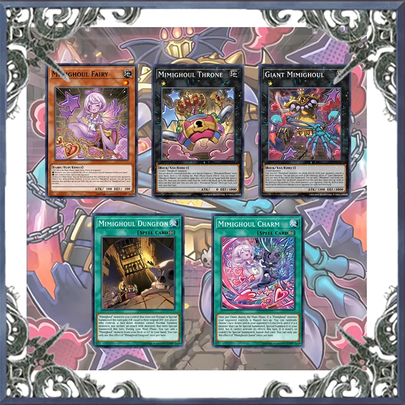 70pcs Mimighoul Yugioh Card Game Deck Easy Play Not Original TCG 
70pcs Mimighoul Yugioh Card Game Deck Easy Play Not Original TCG