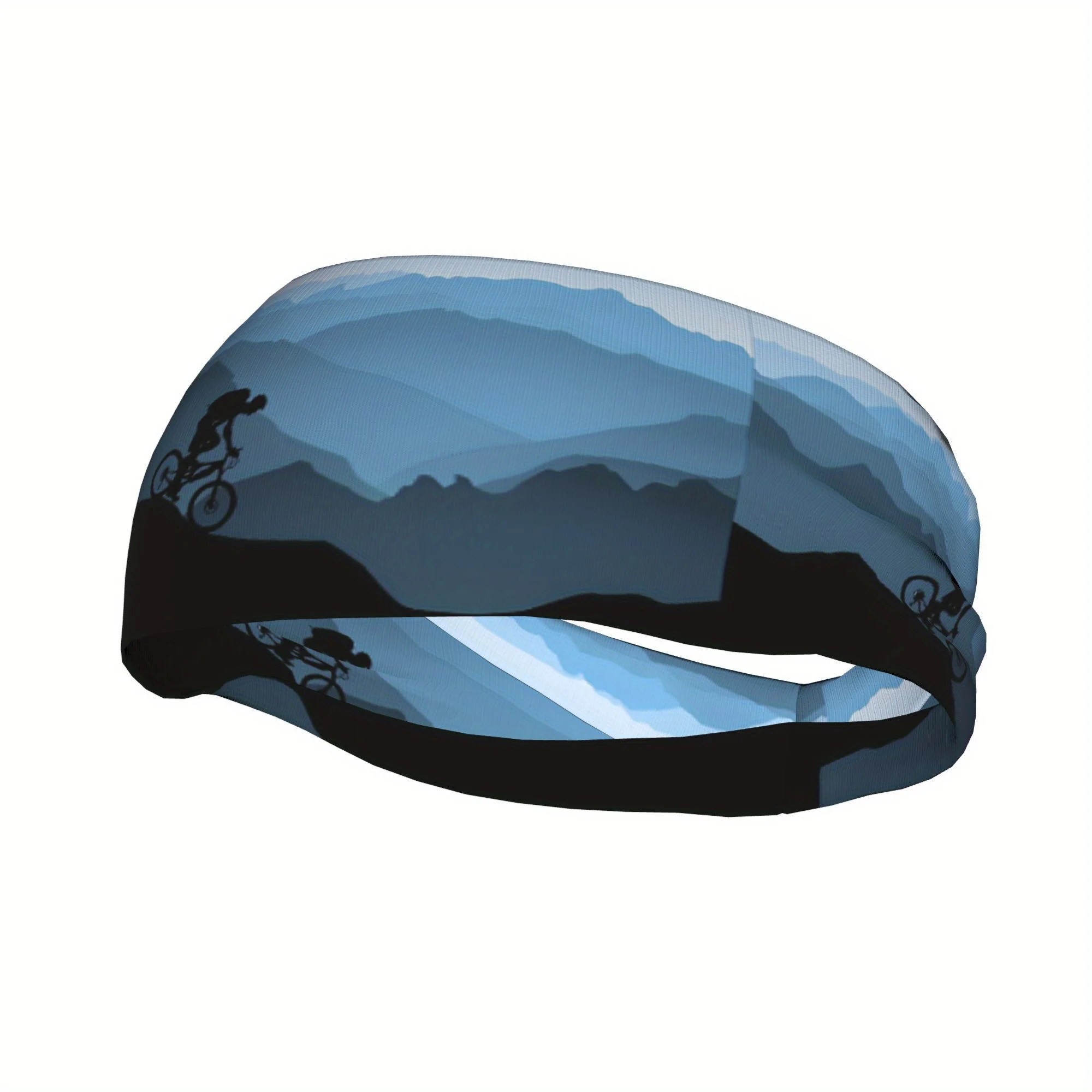 Mountain Biking Headband Breathable Quick-Dry Sports Headwear for Outdoor Riding Cycling and Hiking Black Blue Geometric Design
Mountain Biking Headband Breathable Quick-Dry Sports Headwear for Outdoor Riding Cycling and Hiking Black Blue Geometric Design