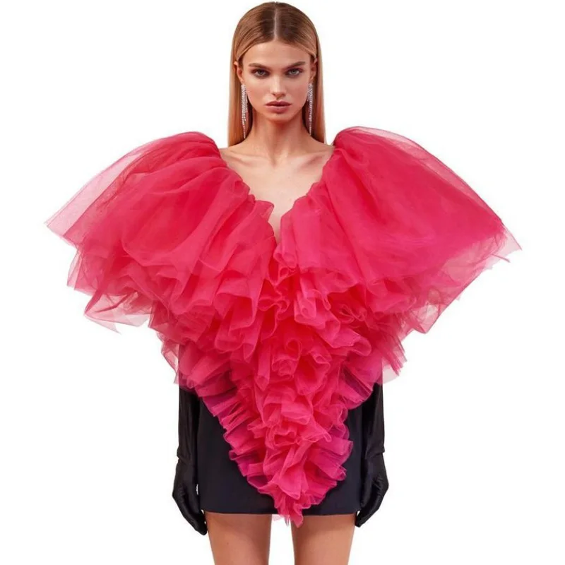 V-neck Black Satin Dres Sleeveless Mini Length Ruffles Tulle Dresses With Zipper Custom Made Gown Layered Party Dress For Girl
V-neck Black Satin Dres Sleeveless Mini Length Ruffles Tulle Dresses With Zipper Custom Made Gown Layered Party Dress For Girl