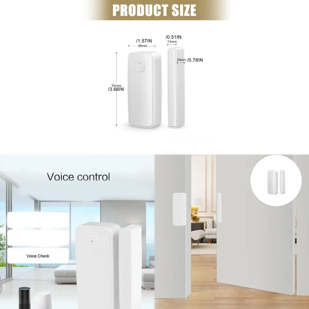 Remote Control Open Closed Detector Door Window Sensors Alarm Home Anti-theft Door Sensors Security Alarm
Remote Control Open Closed Detector Door Window Sensors Alarm Home Anti-theft Door Sensors Security Alarm