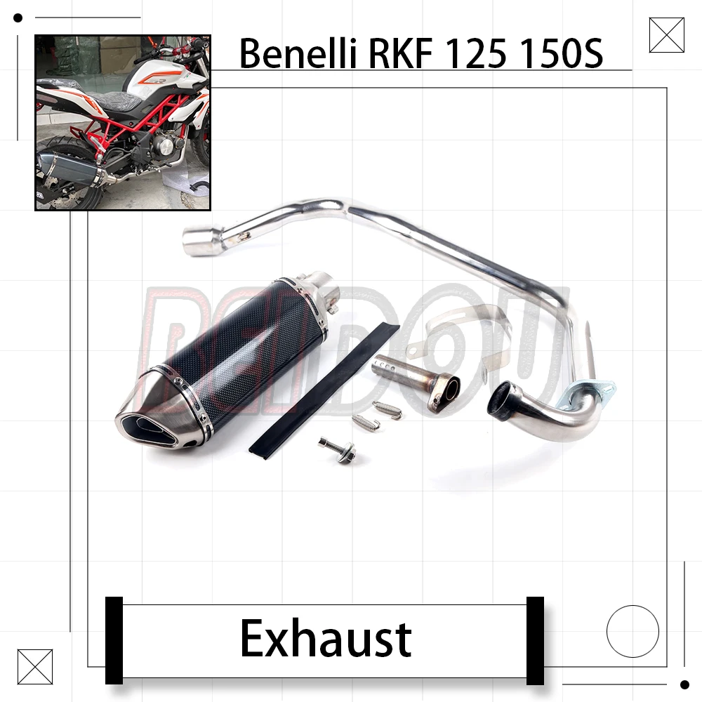For Benelli RKF 125 150S TNT150 Motorcycle Modified Muffler Exhaust Pipe Smoke Muffler BJ150-31
For Benelli RKF 125 150S TNT150 Motorcycle Modified Muffler Exhaust Pipe Smoke Muffler BJ150-31